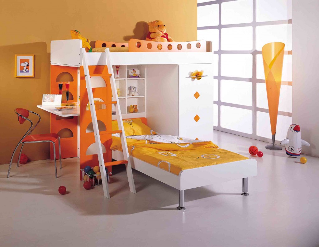 Beautiful-Kids-Bunk-Beds-with-Desk
